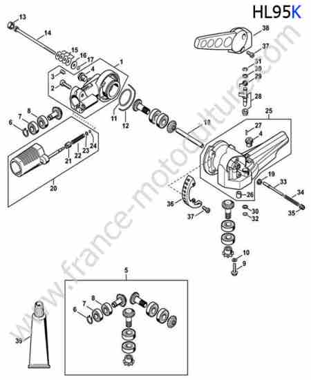 STIHL - HL95-K : Reducteur 1