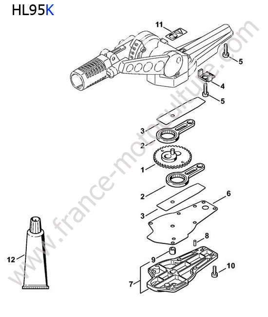 Reducteur 2 STIHL HL95-K
