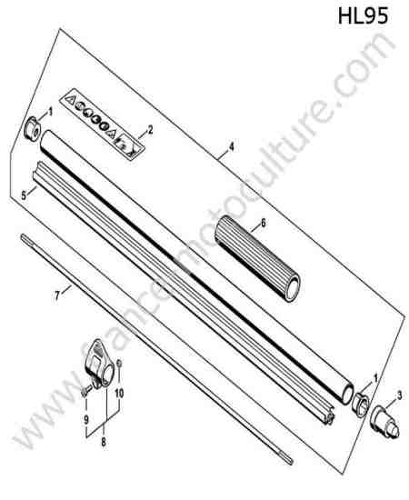 STIHL - HL95 : Tube