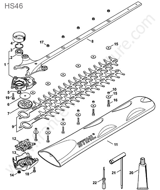 Lamier STIHL HS46-1