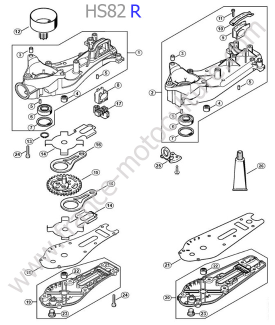 Reducteur STIHL HS82R