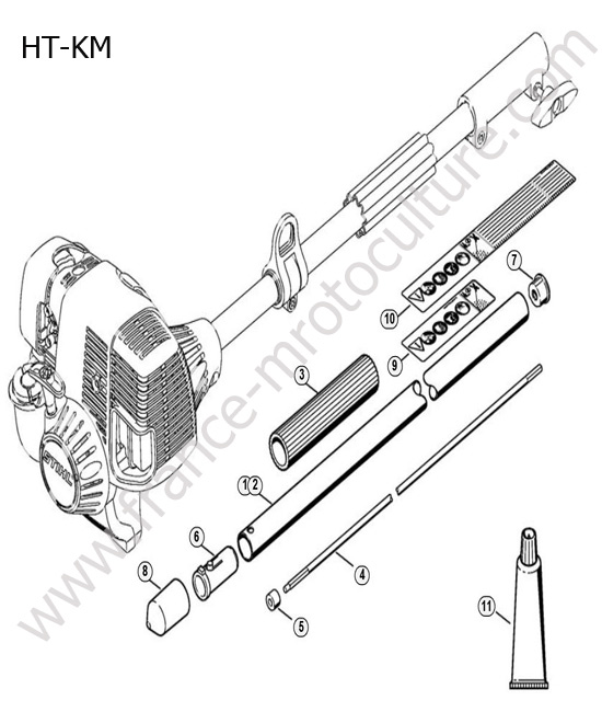 Tube STIHL HT-KM
