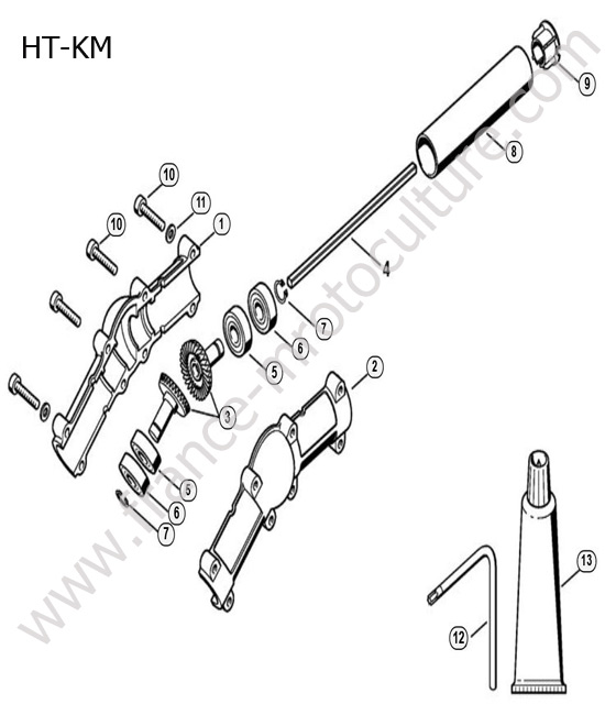 Engrenage angle STIHL HT-KM