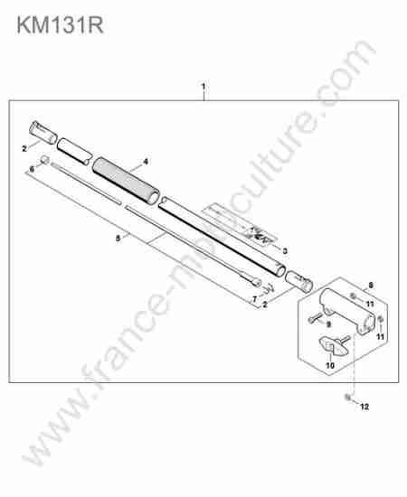 STIHL - KM131 : Rallonge 1 m
