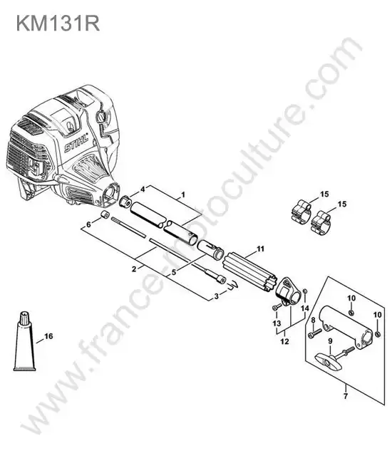 Tube STIHL KM131