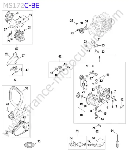 Reservoir STIHL MS172-2