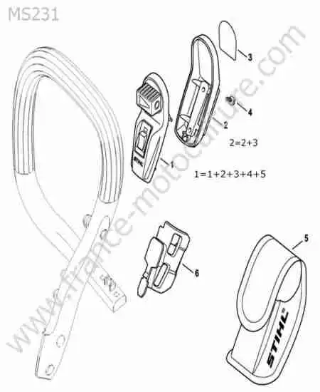 STIHL - MS231-1 : Laser