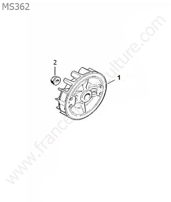 Rotor STIHL MS362