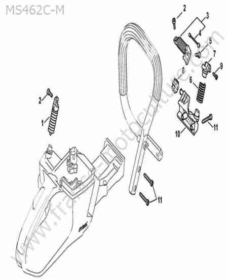 STIHL - MS462-CM : Antivibrations