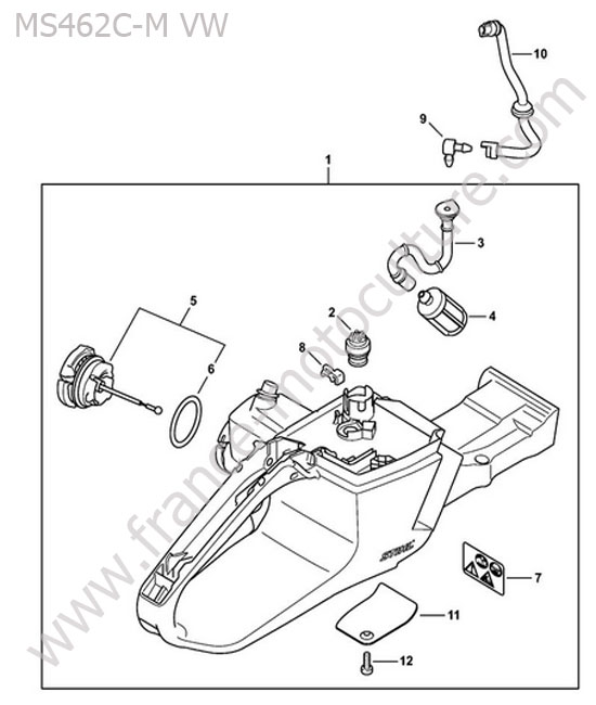 Carter reservoir STIHL MS462-CMVW