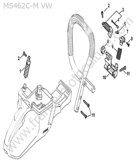 Antivibration STIHL MS462-CMVW