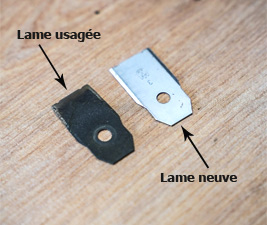 Etat lames de robots
