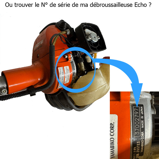 Trouver le numero de série