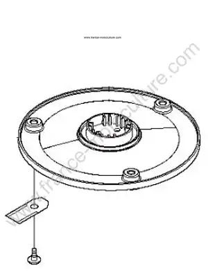 Plateau/disque coupe robot automower 305