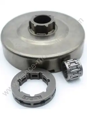 Cloche embrayage complet 3/8 6d