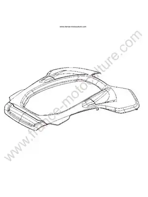 Coque grise robot 450x husqvarna