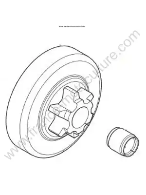Cloche embrayage complet