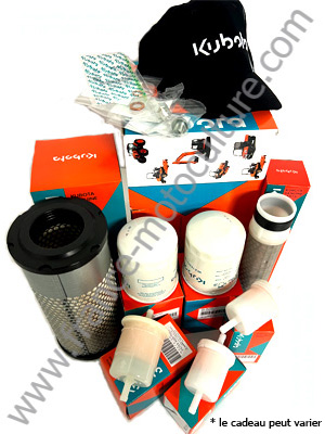 KIT SERVICE FILTRES HUILE/AIR/GAZOLE/HYDRAULIQUE F3560/F3680