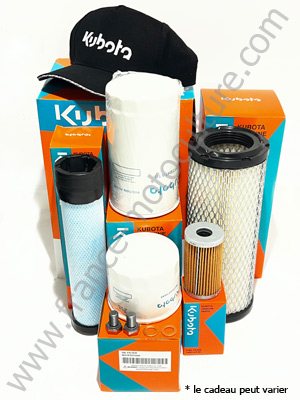 KIT FILTRES HUILE MOTEUR/HYDRAULIQUE L1421/L2351/L2421/L3600/L4200/L4100/L3540/L3540HST/L4240