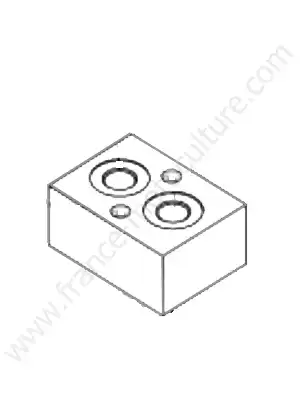 BRIDE SORTIE DE POMPE / RACCORD DOUBLE EFFET