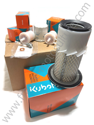 KIT FILTRATION MOTEUR HUILE/AIR/GAZOLE F1900/G1700/G1900