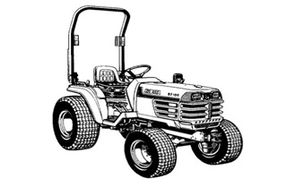 Pièces détachées KUBOTA B1700