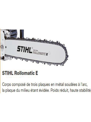 STIHL - STI23950 : Guide chaine 25cm r mini